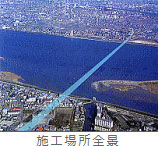 徳島県東環状線大橋下部工事